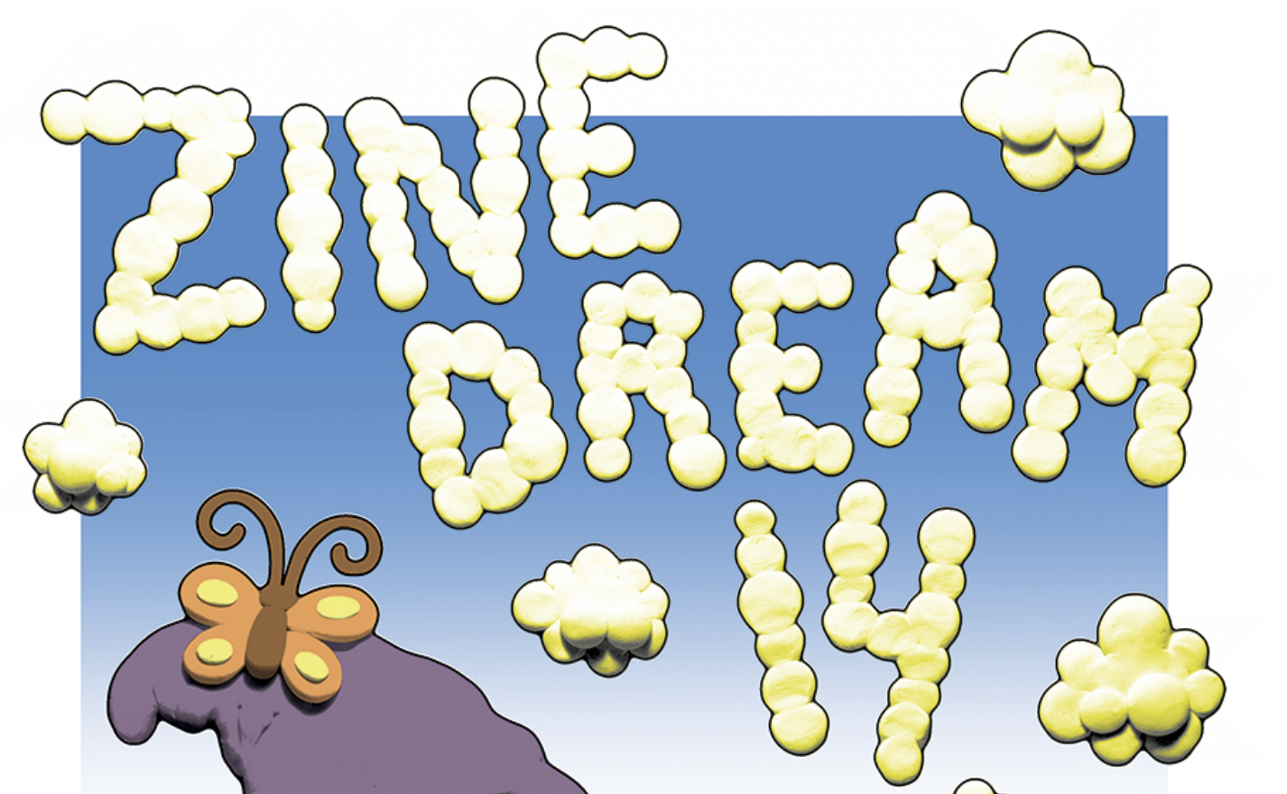 logo of zine dream 12 from poster by Madeleine LeBrun @haricot_jones